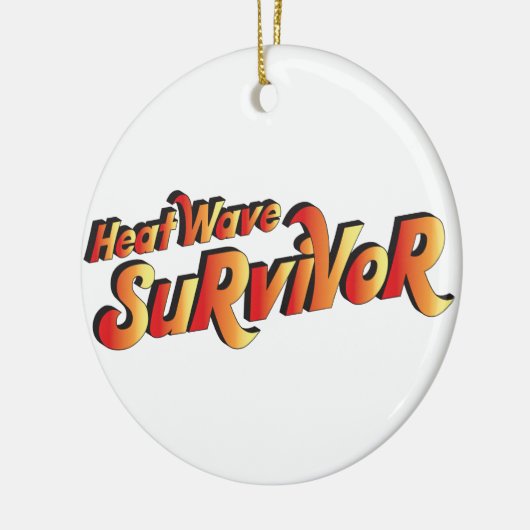 hittegolf-overlevende keramisch ornament (Links)