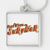 hittegolf-overlevende sleutelhanger (Voorkant)