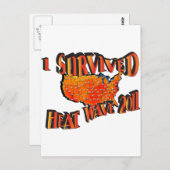 Hittegolf Survivor 2011-tas Briefkaart (Voorkant / Achterkant)