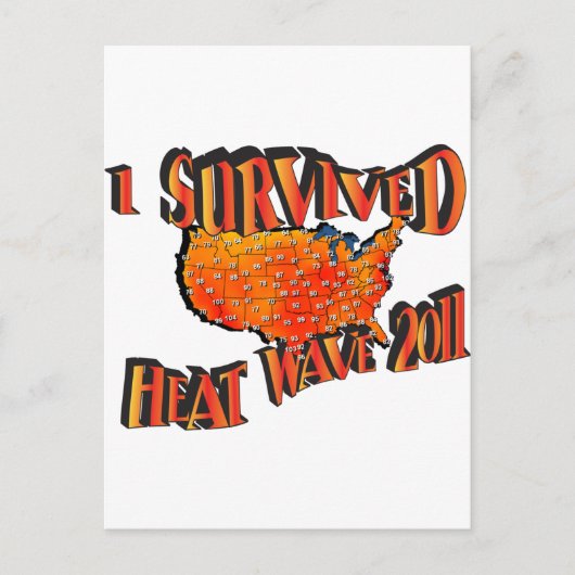 Hittegolf Survivor 2011-tas Briefkaart (Voorkant)