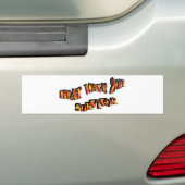 Hittegolf Survivor 2011-tas Bumpersticker (Op auto)