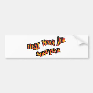 Hittegolf Survivor 2011-tas Bumpersticker