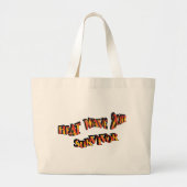 Hittegolf Survivor 2011-tas Grote Tote Bag (Voorkant)