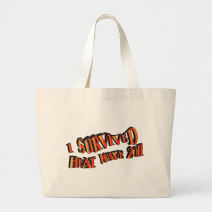 Hittegolf Survivor 2011-tas Grote Tote Bag
