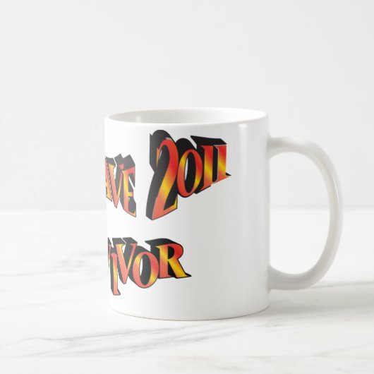 Hittegolf Survivor 2011-tas Koffiemok (Rechts)