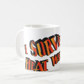 Hittegolf Survivor 2011-tas Koffiemok (Voorkant links)