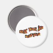 Hittegolf Survivor 2011-tas Magneet (Voorkant / Achterkant)