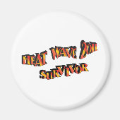 Hittegolf Survivor 2011-tas Magneet (Voorkant)