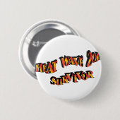 Hittegolf Survivor 2011-tas Ronde Button 5,7 Cm (Voorkant /achterkant)