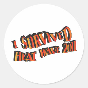 Hittegolf Survivor 2011-tas Ronde Sticker