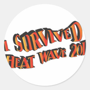 Hittegolf Survivor 2011-tas Ronde Sticker