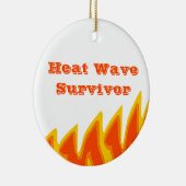 Hittegolf Survivor 2022 keramisch Ornament (Rechts)