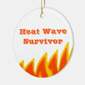 Hittegolf Survivor 2022 keramisch Ornament (Links)