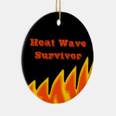 Hittegolf Survivor 2022 keramisch Ornament (Rechts)