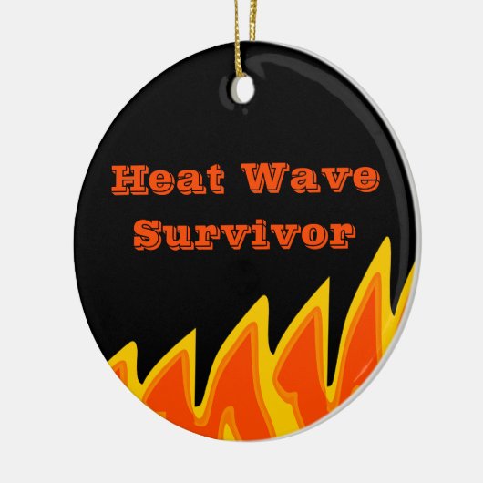 Hittegolf Survivor 2022 keramisch Ornament (Links)