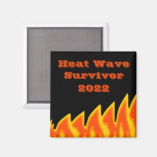 Hittegolf Survivor Magnet 2022 (Voorkant / Achterkant)