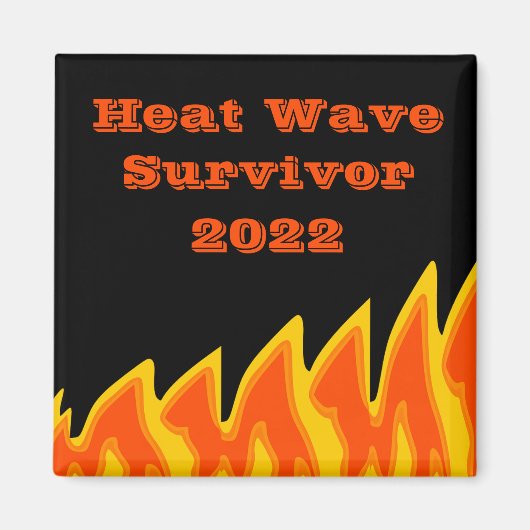 Hittegolf Survivor Magnet 2022 (Voorkant)