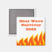 Hittegolf Survivor Magnet 2022 (Voorkant / Achterkant)