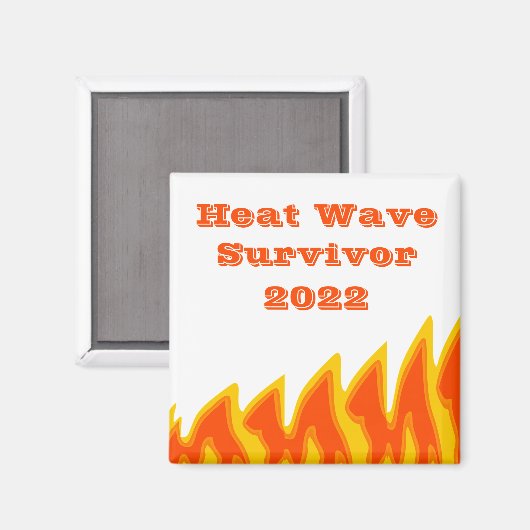 Hittegolf Survivor Magnet 2022 (Voorkant / Achterkant)