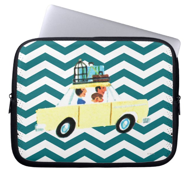 Hitting de Open Road 2 Laptop Sleeve (Voorkant)