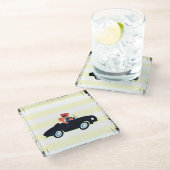 Hitting de Open Road 3 Glazen Onderzetter (Schuin)