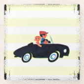 Hitting de Open Road 3 Glazen Onderzetter (Voorkant)