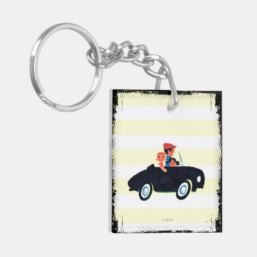 Hitting de Open Road 3 Sleutelhanger (Voorkant Links)