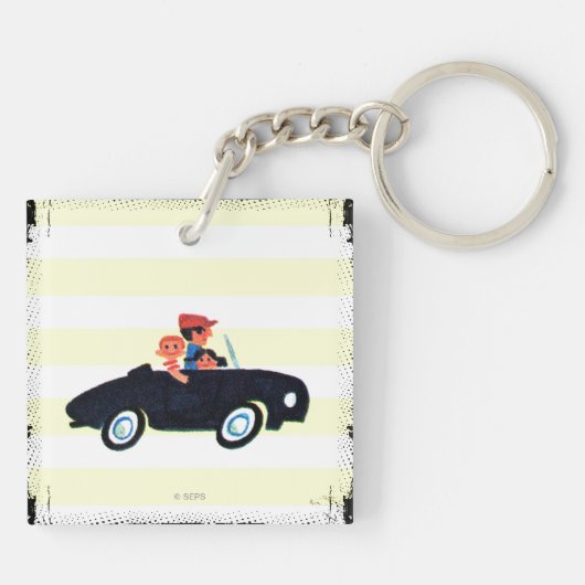 Hitting de Open Road 3 Sleutelhanger (Achterkant)