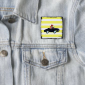 Hitting de Open Road 3 Vierkante Button 5,1 Cm (In situ)