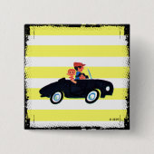 Hitting de Open Road 3 Vierkante Button 5,1 Cm (Voorkant)