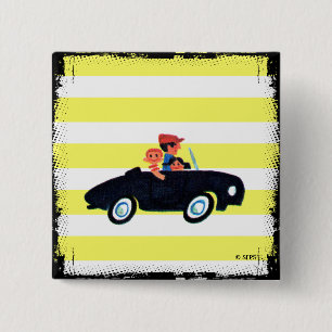 Hitting de Open Road 3 Vierkante Button 5,1 Cm