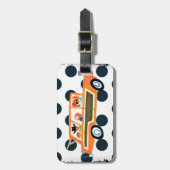 Hitting de Open Road 4 Bagagelabel (Voorkant verticaal)