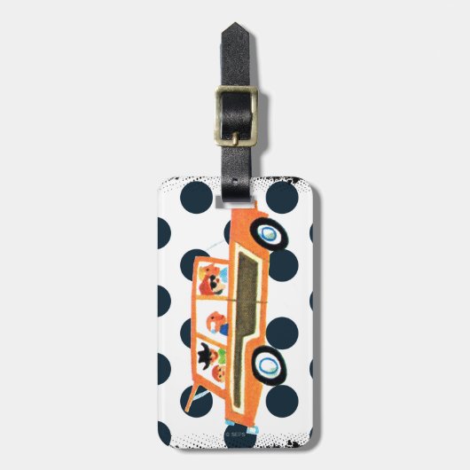 Hitting de Open Road 4 Bagagelabel (Voorkant verticaal)