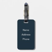 Hitting de Open Road 4 Bagagelabel (Achterkant verticaal)