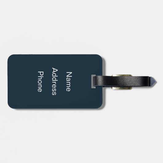 Hitting de Open Road 4 Bagagelabel (Achterkant horizontaal)