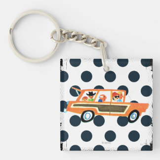 Hitting de Open Road 4 Sleutelhanger