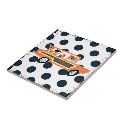 Hitting de Open Road 4 Tegeltje (Zijkant)