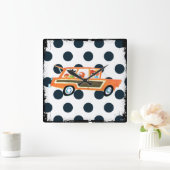 Hitting de Open Road 4 Vierkante Klok (Huis)