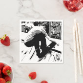 Hitting the Ramp - Skateboarder Servet (Insitu)