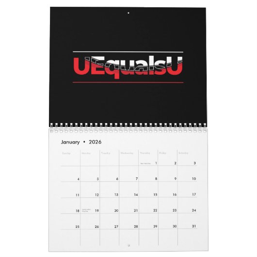 HIV/AIDS Awareness - Customizable Kalender (Jan 2026)
