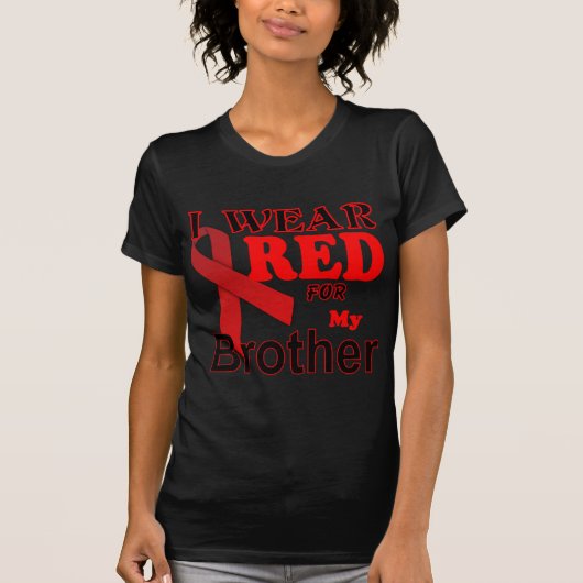 Hiv Aids Awareness Logo T-shirt (Voorkant)