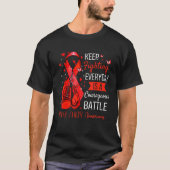 Hiv Aids Awareness Support Surviance T-shirt (Voorkant)