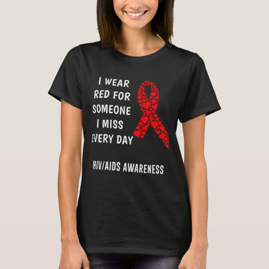 Hiv Aids Awareness T-shirt (Voorkant)