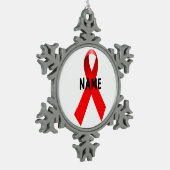 Hiv AIDS Memorial Tribute Ornament (Links)