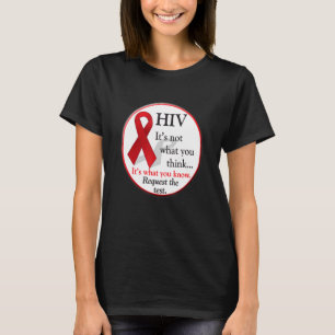 HIV AIDS World Day Diagnosis T-shirt