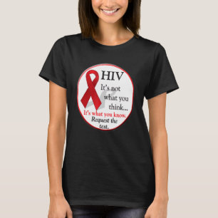 HIV AIDS World Day Diagnosis T-shirt
