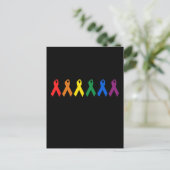 HIV-BEWUSTMAKING / AIDS-BEWUSTMAKING BRIEFKAART (Staand voorkant)