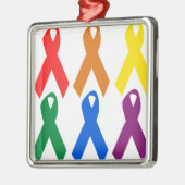 HIV-BEWUSTMAKING / AIDS-BEWUSTMAKING METALEN ORNAMENT (Links)