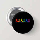 HIV-BEWUSTMAKING / AIDS-BEWUSTMAKING RONDE BUTTON 5,7 CM (Voorkant /achterkant)