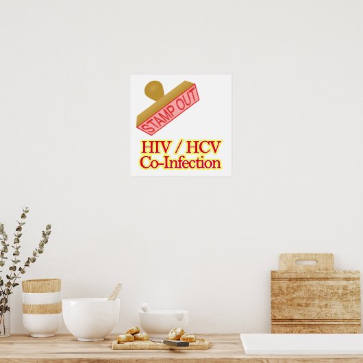 HIV - HCV co-infectie Poster (Keuken)
